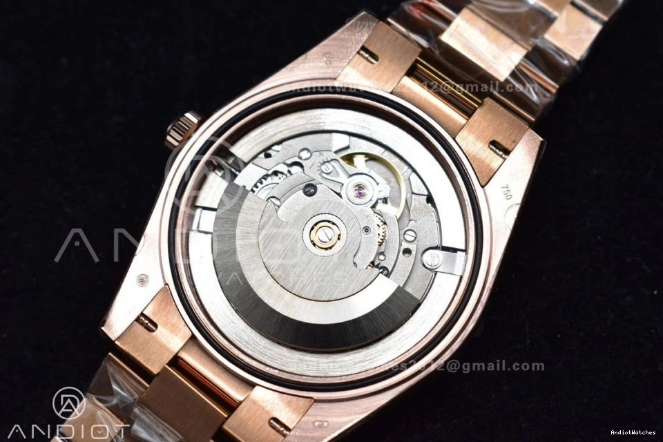402 DayDate Steel A President RG Dial Crystal 40 Meteorite on Bracelet Markers SmartChoice 316L TWF 0520